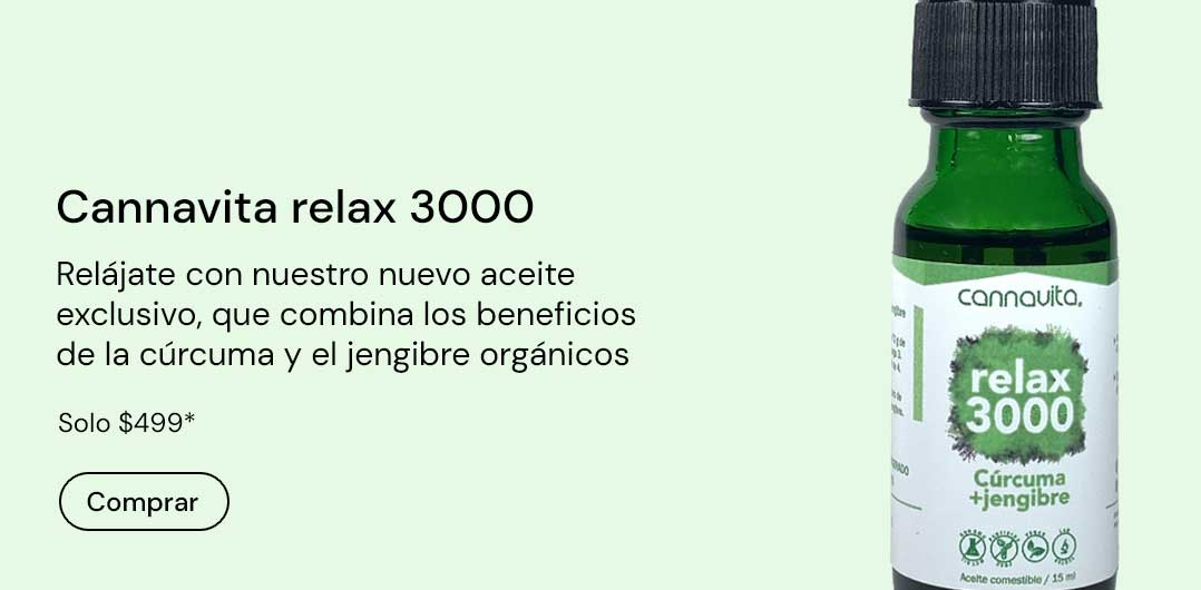 Vive Naturalmente con Cannavita Relax 3000 Vive Naturalmente con Cannavita Relax 3000
